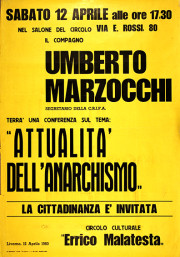 Attualità dell'anarchismo