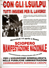 Tutti insieme per il lavoro Manifesto