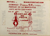 no pacta lucha manifesto