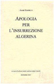 Apologia per l'insurrezione algerina