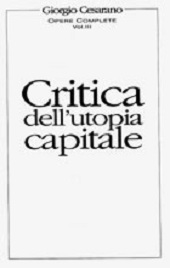 critica dell'utopia capitale