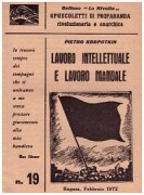 lavoro intellettuale e lavoro manuale