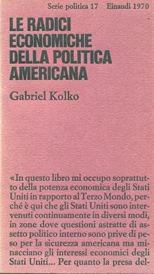 Le Radici economiche della politica americana