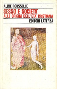 sesso e societa’ alle origini dell’eta’ cristiana