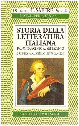 Storia della letteratura italiana: dal cinquecento al settecento