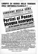 Basta con le speculazioni politiche, economiche e morali sulla tragedia, manifesto