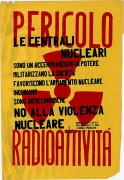 Le centrali nucleari sono un accentramento di potere, manifesto