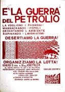 E' la guerra del petrolio, manifesto