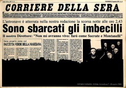 Sono sbarcati gli imbecilli, manifesto