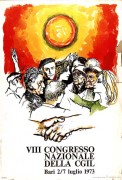 VIII Congresso Nazionale C.G.I.L. Manifesto