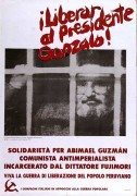 solidarietà per abimael guzman, Manifesto