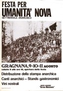 festa per umanità nova manifesto