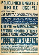 ieri dc, oggi pci manifesto