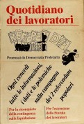 quotidiano dei lavoratori manifesto