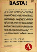 libertà per tutti i detenuti manifesto