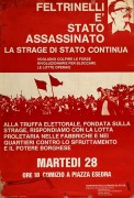 feltrinelli é stato assassinato manifesto