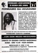 fermiamo l'esecuzione di Mumia Abu Jamal manifesto