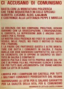 ci accusano di comunismo manifesto