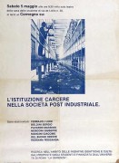 l'istituzione carcere nella società post-industriale manifesto