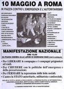 contro l'autoritarismo, giorgiana masi manifesto