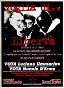 vota luciano ummarino - vota nunzio d'erme manifesto