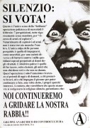 silenzio! si vota manifesto