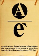 Rivista Anarchica, manifesto