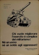 Militarismo partiti popolo, manifesto