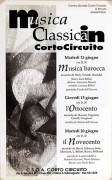 Musica classica in Corto Circuito, manifesto