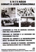 Giornate di Azione Internazionale, manifesto