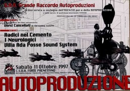 G.R.A. Grande Raccordo Autoproduzioni, manifesto