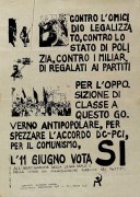 Referendum contro la legge reale, manifesto