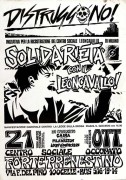 Solidarietà con il Leoncavallo, manifesto