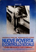 Nuove povertà e controllo sociale, manifesto