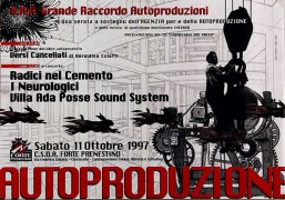 G.R.A. Grande Raccordo Autoproduzioni, manifesto