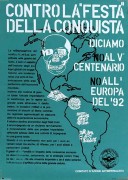 No all'Europa del '92, manifesto