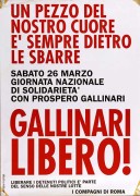 Gallinari libero!, manifesto