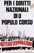 Per i diritti naziunali di u populu corsu, manifesto