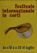 Festivale internaziunale in corti, manifesto