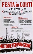 Festa in corti, manifesto