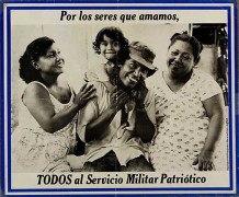 Todos al servicio militar patriotico, manifesto