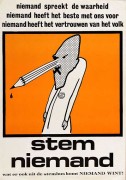 Stem niemand, manifesto