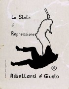 Lo stato è repressione, manifesto