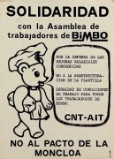 Solidaridad con la Asamblea de trabajadores de Bimbo, manifesto