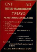 1 mayo ni pactamos ni callamos manifesto