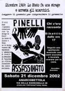 pinelli assassinato manifesto