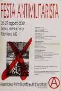 festa antimilitarista manifesto