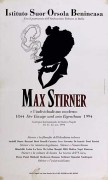 Max Stirner, manifesto