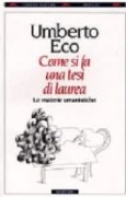 come si fa una tesi di laurea