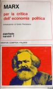 per la critica dell'economia politica